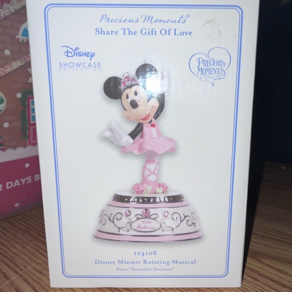 Precious Moments Minnie Ballerina Rotating Musical Figurine